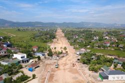 Gỡ vướng mặt bằng, đường Hàm Nghi kéo dài tăng tốc về đích