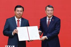 Thủ tướng Lê Minh Hưng chủ trì lễ công bố quyết định về công tác cán bộ