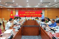Lấy ý kiến đối với các dự thảo Luật thuộc lĩnh vực tư pháp