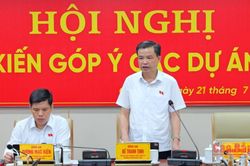 Đoàn đại biểu Quốc hội tỉnh lấy ý kiến góp ý các dự án luật về lĩnh vực kinh tế, tài chính, đầu tư và ngân sách