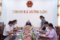 Tp. Huế: Xã Hưng Lộc tăng cường kiểm tra, xây dựng nền hành chính công khai, minh bạch