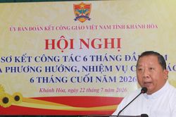 Ủy ban Đoàn kết Công giáo tỉnh Khánh Hòa: Củng cố khối đại đoàn kết từ những hành động thiết thực
