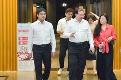 Lãnh đạo Bộ VHTTDL khảo sát các rạp chiếu trong Tuần phim dịp Kỷ niệm 79 năm Ngày Thương binh - Liệt sĩ
