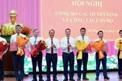 Thành ủy Đà Nẵng công bố các quyết định về công tác cán bộ