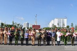 Đồng Tháp diễn tập xử lý tai nạn giao thông đặc biệt nghiêm trọng