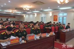 Cục Pháp chế Bộ Quốc phòng tăng cường hoàn thiện thể chế, pháp luật