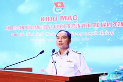 21 đội tham gia Hội thi cán bộ đoàn giỏi và tuyên truyền viên trẻ năm 2026 cấp Quân chủng Hải quân