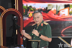 Thượng tướng Lê Quang Minh chủ trì tổng duyệt chương trình chính luận nghệ thuật 'Lời hứa với mẹ'