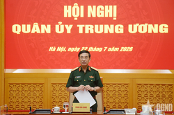 Đại tướng Phan Văn Giang chủ trì Hội nghị Quân ủy Trung ương