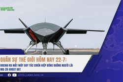 Quân sự thế giới hôm nay, 22-7: Boeing ra mắt máy bay tác chiến hiệp đồng không người lái MQ-28 Ghost Bat