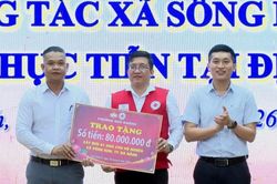 Khởi công nhà Đại đoàn kết cho hộ đặc biệt khó khăn ở xã Sông Kôn