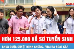 Hơn 125.000 hồ sơ tuyển sinh chưa được duyệt minh chứng, phải rà soát gấp