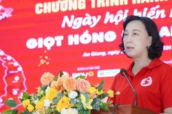 An Giang khai mạc Hành trình đỏ, dự kiến tiếp nhận 700 đơn vị máu