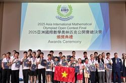 Gần 300 học sinh Việt Nam dự Vòng Chung kết Quốc tế AIMO 2026