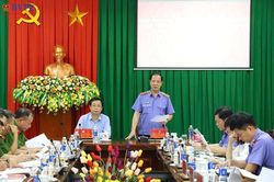 Kiểm tra, giám sát việc chấp hành pháp luật tại các Trại giam ở Đắk Lắk