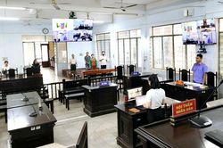 VKSND khu vực 1 - Đắk Lắk phối hợp xét xử trực tuyến 9 vụ án hình sự