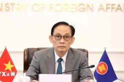 Bộ trưởng Ngoại giao L&ecirc; Ho&agrave;i Trung dự Hội nghị Bộ trưởng Ngoại giao ASEAN-Ấn Độ