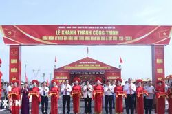 Khánh thành tuyến đường dịp kỷ niệm 300 năm ngày sinh Danh nhân Lê Quý Đôn