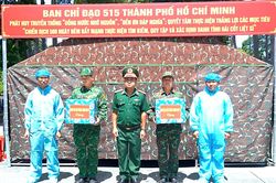 Đoàn công tác Quân khu 7 tri ân người có công nhân Ngày Thương binh - Liệt sĩ