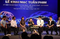 Khai mạc Tuần phim kỷ niệm 79 năm Ngày Thương binh - Liệt sĩ