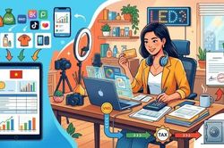 Tính thuế thu nhập cá nhân cho KOL, KOC trên nền tảng số