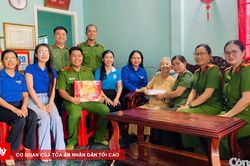 Chuỗi hoạt động tri ân ý nghĩa của tuổi trẻ Công an TP Cần Thơ