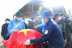 Sau 57 năm, đưa liệt sĩ Nguyễn Thị Út trở về đất mẹ