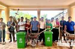 Góp sức xây dựng môi trường NTM bền vững tại Đồng Lương