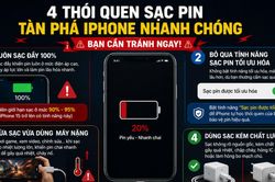 Mẹo sạc pin iPhone đúng cách để tránh chai pin và kéo dài tuổi thọ máy