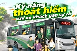 Kỹ năng thoát hiểm khi xe khách gặp sự cố