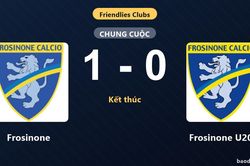 Frosinone thắng tối thiểu Frosinone U20 ở trận giao hữu CLB