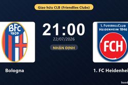 Nhận định Bologna vs 1. FC Heidenheim: đội h&igrave;nh dự kiến