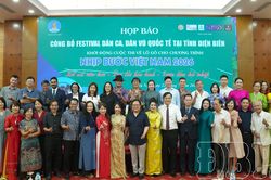 Điện Bi&ecirc;n c&ocirc;ng bố Festival D&acirc;n ca D&acirc;n vũ Quốc tế 2026, kỳ vọng trở th&agrave;nh điểm hẹn giao lưu văn h&oacute;a quốc tế