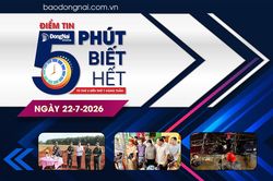 Điểm tin '5 phút biết hết' sáng 22-7: Khởi tố, bắt tạm giam tài xế vụ tai nạn xe khách trên quốc lộ 1A