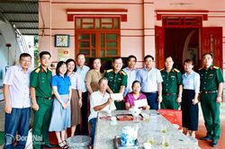 Binh đoàn 16 tri ân người có công với cách mạng