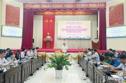 Sở Nông nghiệp và Môi trường làm việc với 95 xã, phường về xây dựng cơ sở dữ liệu đất đai