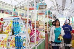 Đồng Tháp: Hơn 600 sản phẩm OCOP, sản phẩm đặc trưng của địa phương trưng bày, giới thiệu dịp Lễ giỗ ông, bà Đỗ Công Tường