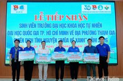 Xã Lấp Vò: Tiếp nhận sinh viên Trường Đại học Khoa học Tự nhiên tham gia Chiến dịch Mùa hè xanh