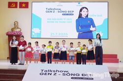 Talkshow 'Gen Z - Sống đẹp': Lan tỏa thông điệp sống tử tế đến người trẻ