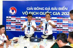 Bốc thăm, xếp lịch thi đấu Giải bóng đá bãi biển vô địch quốc gia 2026