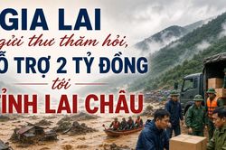 Gia Lai gửi thư thăm hỏi, hỗ trợ 2 tỷ đồng giúp Lai Châu khắc phục hậu quả mưa lũ