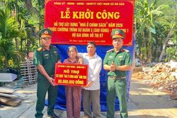 Xã Ân Hảo hỗ trợ xây dựng 'Nhà ở chính sách' cho con liệt sĩ