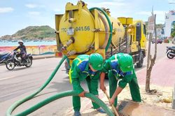 Nhơn Lý quá tải hạ tầng xử lý nước thải