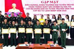 Bộ đội Biên phòng tỉnh biểu dương đội thi đạt thành tích xuất sắc tại hội thi cấp Bộ Tư lệnh