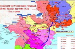 Cao tốc CT.33 nối TP.HCM với miền Tây: Vĩnh Long chủ trì dự án hơn 93.800 tỷ đồng