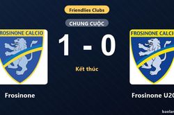 Frosinone thắng tối thiểu, Frosinone U20 nhận thất bại ở trận giao hữu