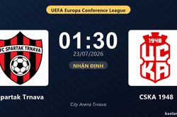 Nhận định Spartak Trnava vs CSKA 1948: đội hình dự kiến