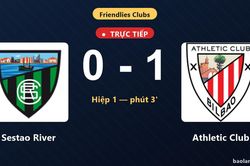 TRỰC TIẾPTrực tiếp Sestao River vs Athletic Club: Athletic Club mở tỷ số