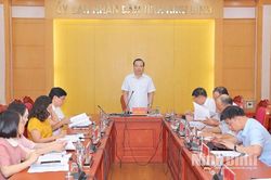 UBND tỉnh làm việc với Liên hiệp các Hội Khoa học và Kỹ thuật tỉnh