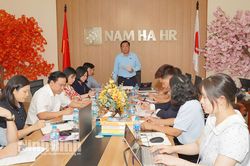 Khảo s&aacute;t việc thực hiện ch&iacute;nh s&aacute;ch, ph&aacute;p luật về người lao động Việt Nam đi l&agrave;m việc ở nước ngo&agrave;i theo hợp đồng tại C&ocirc;ng ty cổ phần Nh&acirc;n lực Nam H&agrave;